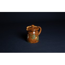 Pot à lait / Crinoline - Faux-Bois - Cigogne