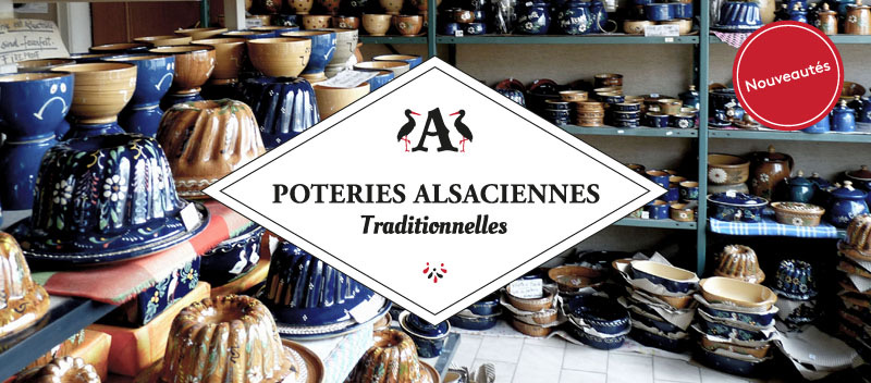 Poteries alsaciennes artisanales